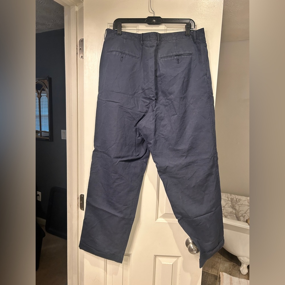 NWT J Crew Crosby suit pant in garment-dyed Italian cotton-linen blend - Picture 9 of 13